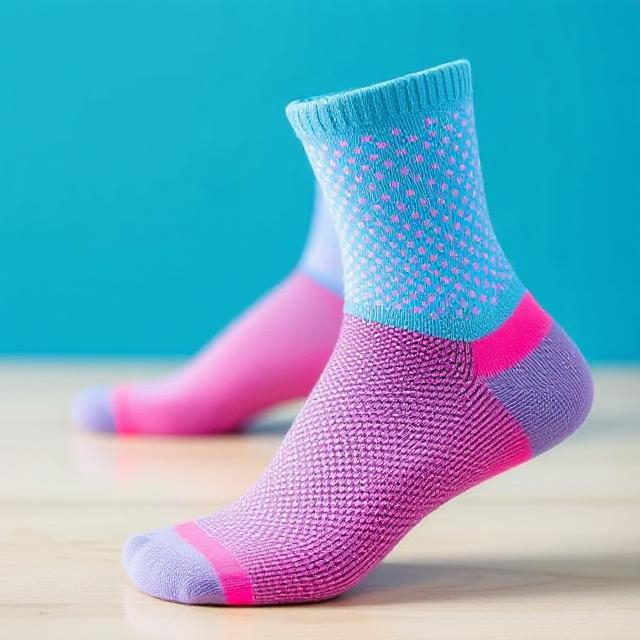 Dot-Grip Cushioned Yoga Running Socks Dot-Grip Cushioned Yoga Running Socks