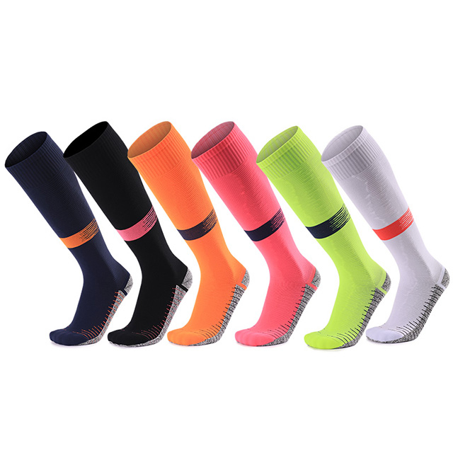 Pro - Level Anti - Slip Dotted Football Socks with Enhanced Stability