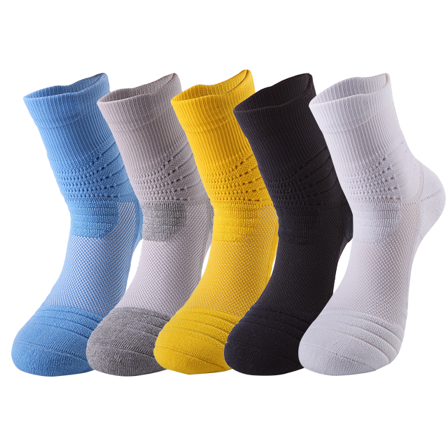 Breathable Cotton Ankle Basketball Socks
