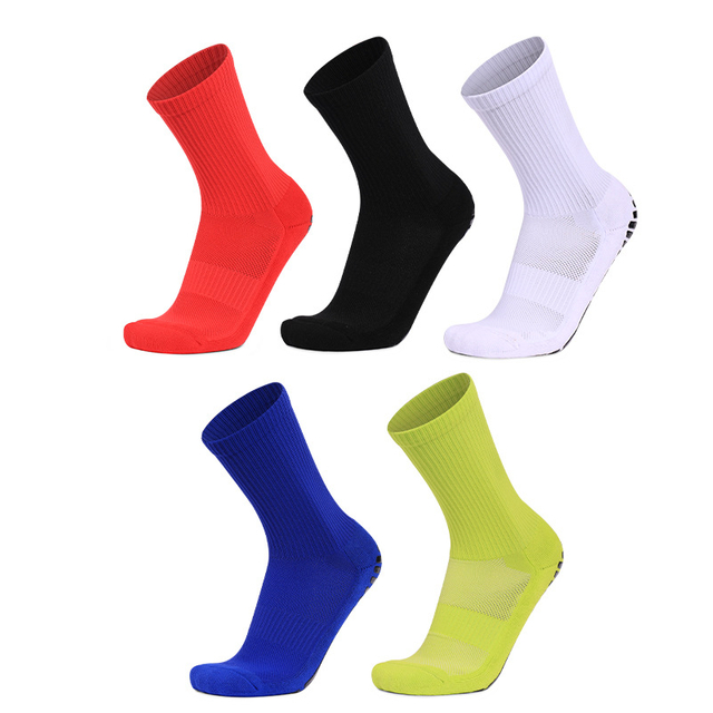 Chaussettes de football &agrave; pois antid&eacute;rapantes &agrave; haute compression&nbsp;: soutien et traction en un