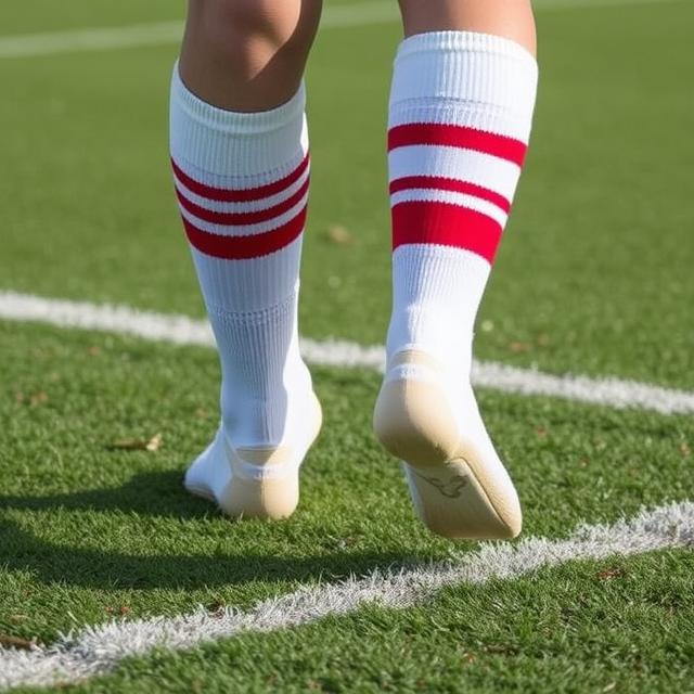 scrunch football socks