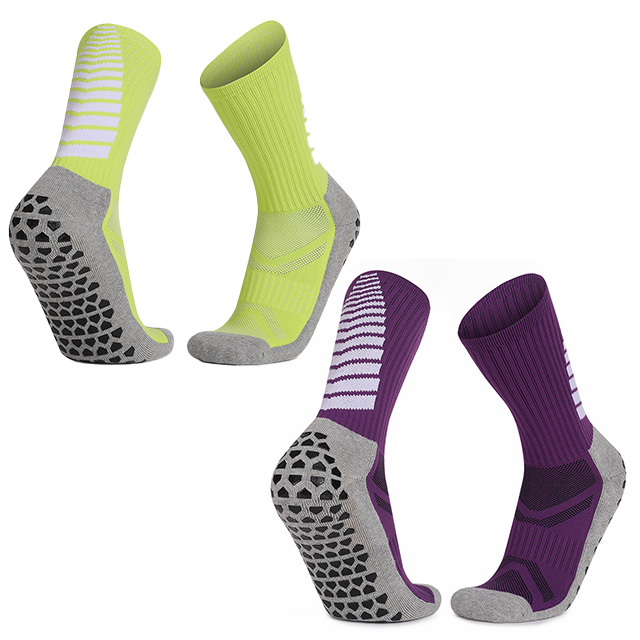 Non Slip Football Socks with Grips for Training Indoor Sports