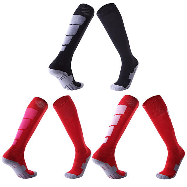 Jacquard Padded Knee High Football Sock