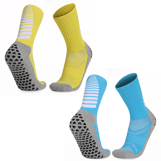 Non Slip Football Socks with Grips for Training Indoor Sports