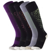 Non-slip Sports Socks with Grips And Padded Soles in High-cut Design