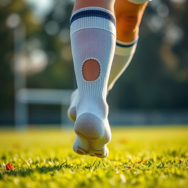 Why Do Pro Footballers Cut Their Socks?
