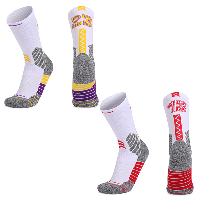 Long Cushioned Basketball Socks for Fans