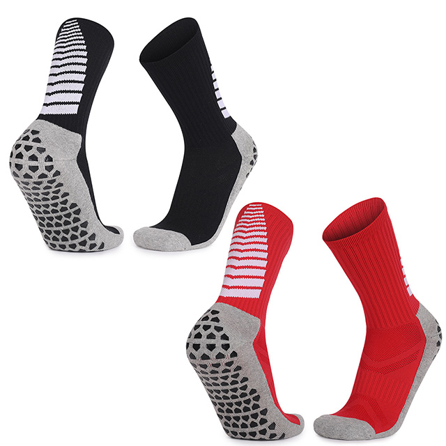 Non Slip Football Socks with Grips for Training Indoor Sports