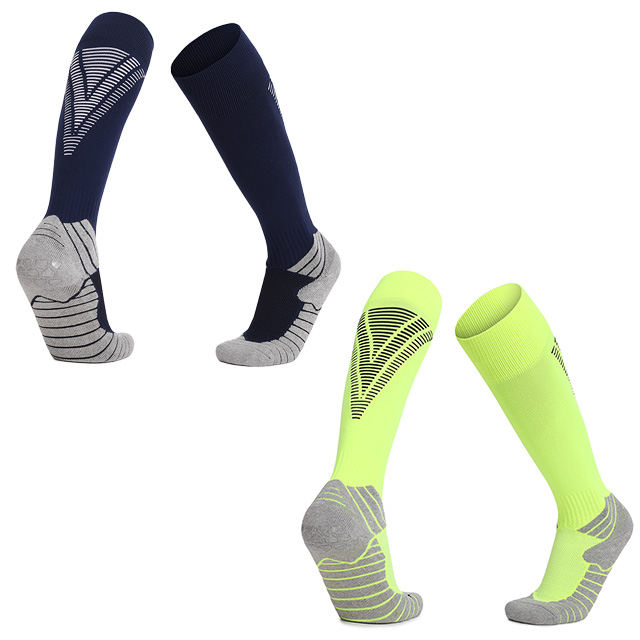 Non-slip Socks with Grips And Padded Soles in High-cut Design