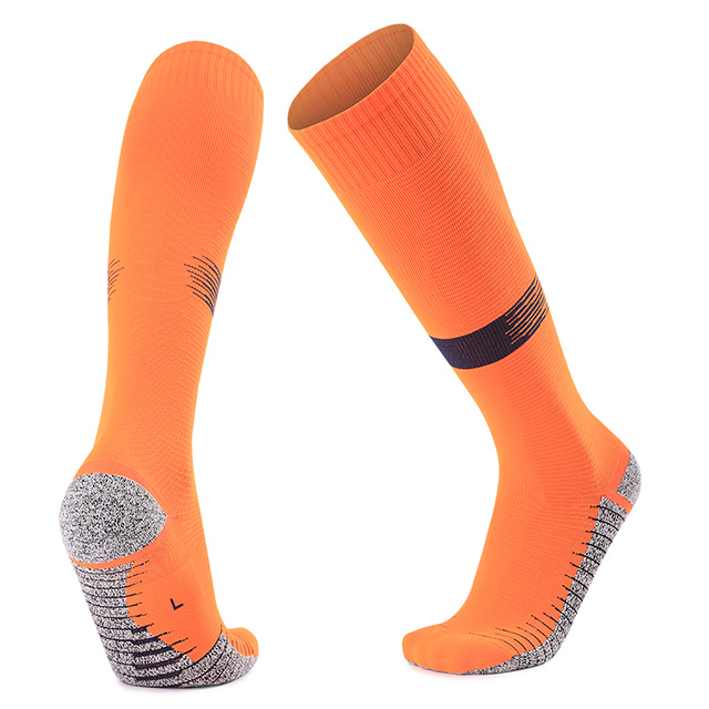 Pro - Level Anti - Slip Dotted Football Socks with Enhanced Stability
