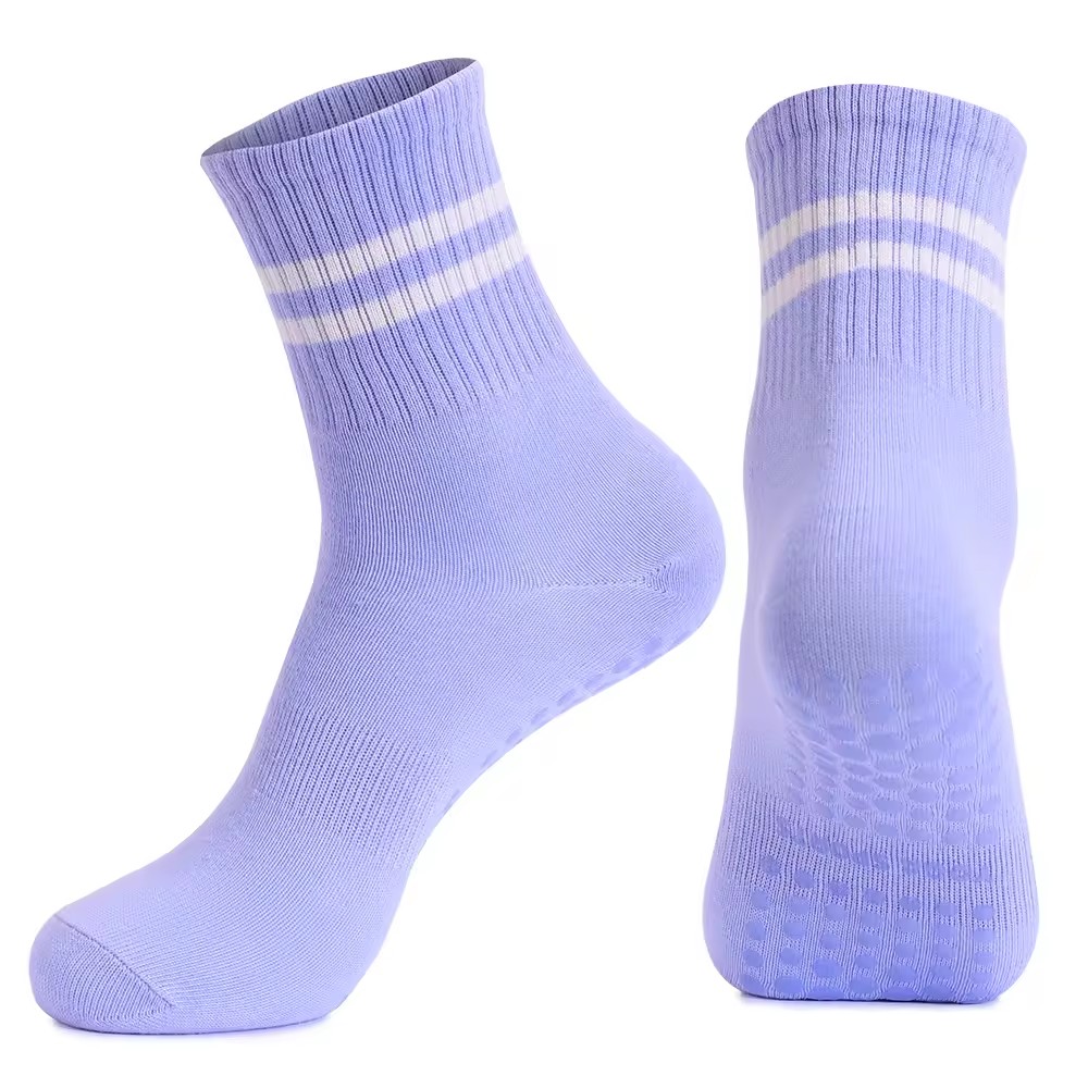 Dot-Grip Cushioned Yoga Running Socks