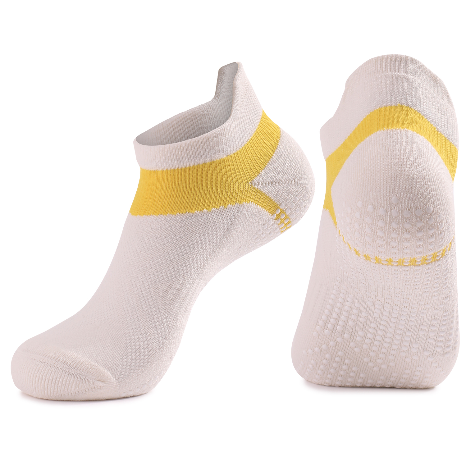 Cushioned Anti Slip Mesh Running Socks