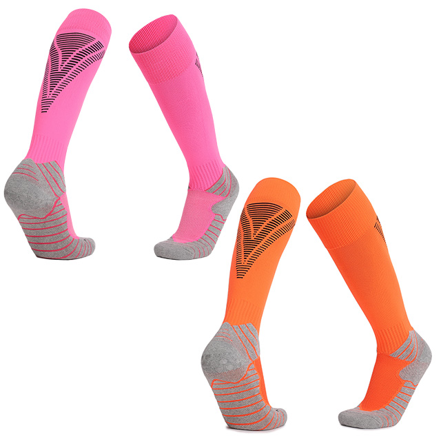 Non-slip Socks with Grips And Padded Soles in High-cut Design