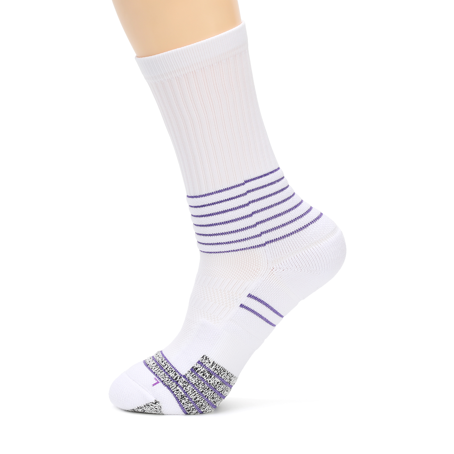 LYCRA® Basketball Socks L45: Elite Comfort and Performance on the Court