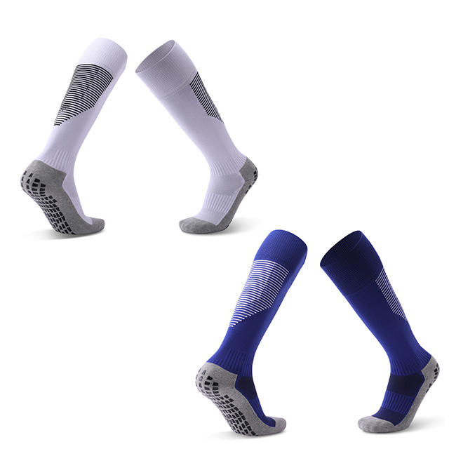 High Cut Non Slip Football Training Socks with Grips