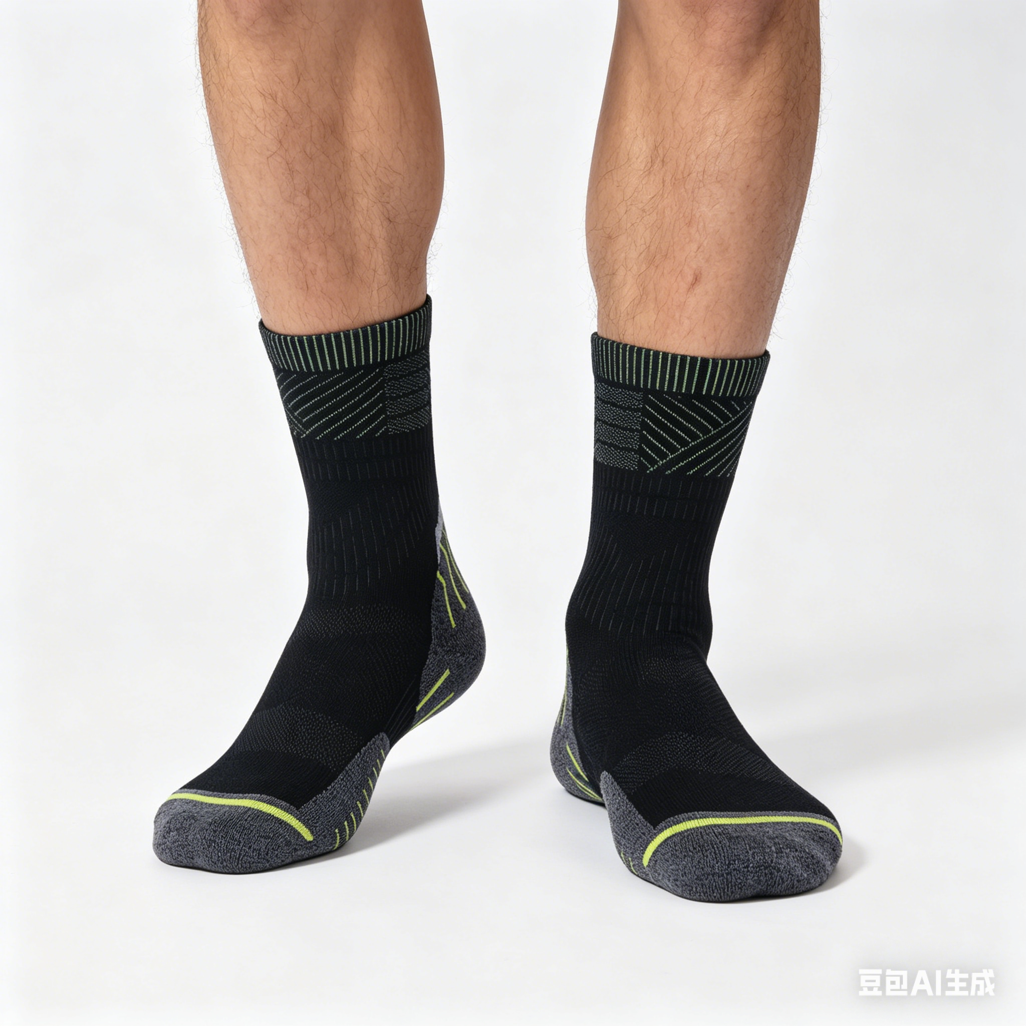 Premium 200-Needle Performance Running Socks