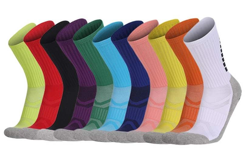 Non Slip Football Socks with Grips for Training Indoor Sports