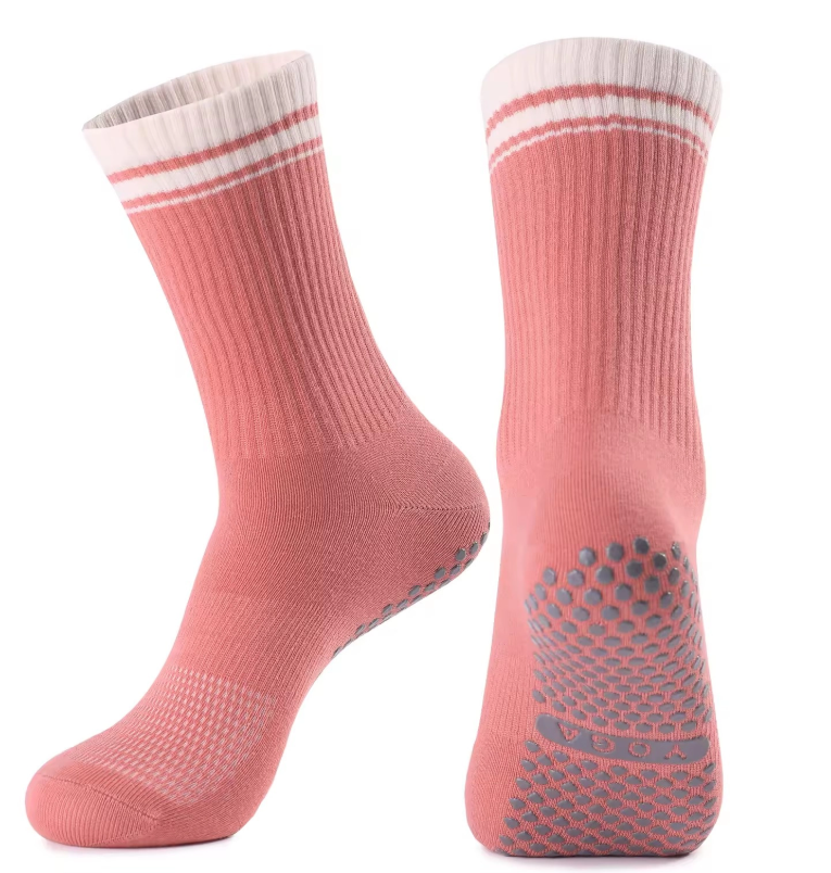 Anti-Slip Cushioned Yoga Running Socks