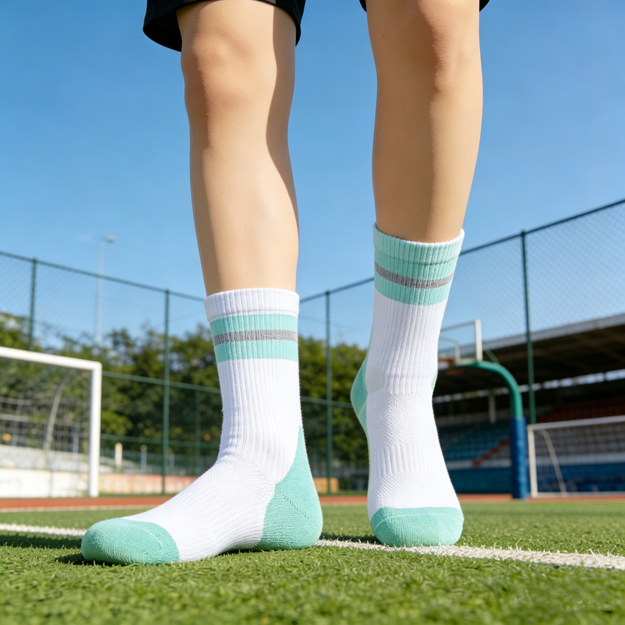 Premium 200-Needle Performance Running Socks