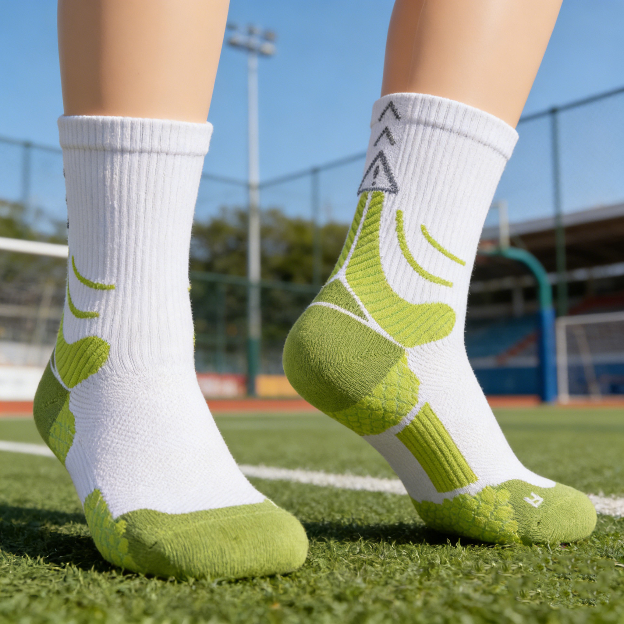 Premium 200-Needle Performance Running Socks
