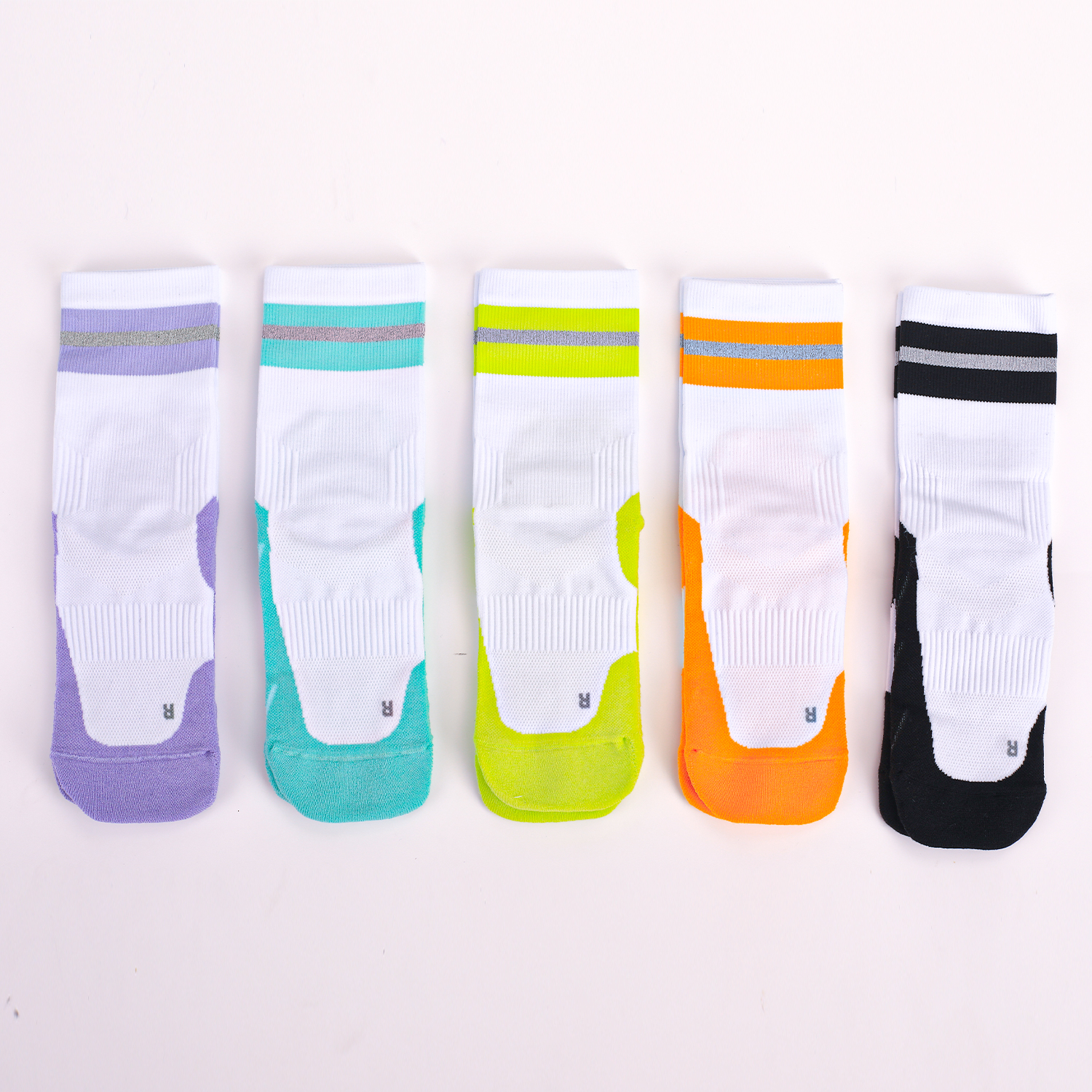 Premium 200-Needle Performance Running Socks